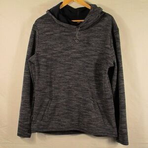 Shape Activewear Heather Gray Pullover Long Sleeve Hooded Sweatshirt